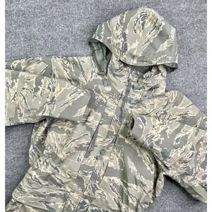 Military Goretex Jacket Tiger Stripe Camo APECS Parka Gore-Tex ABU Hooded USA